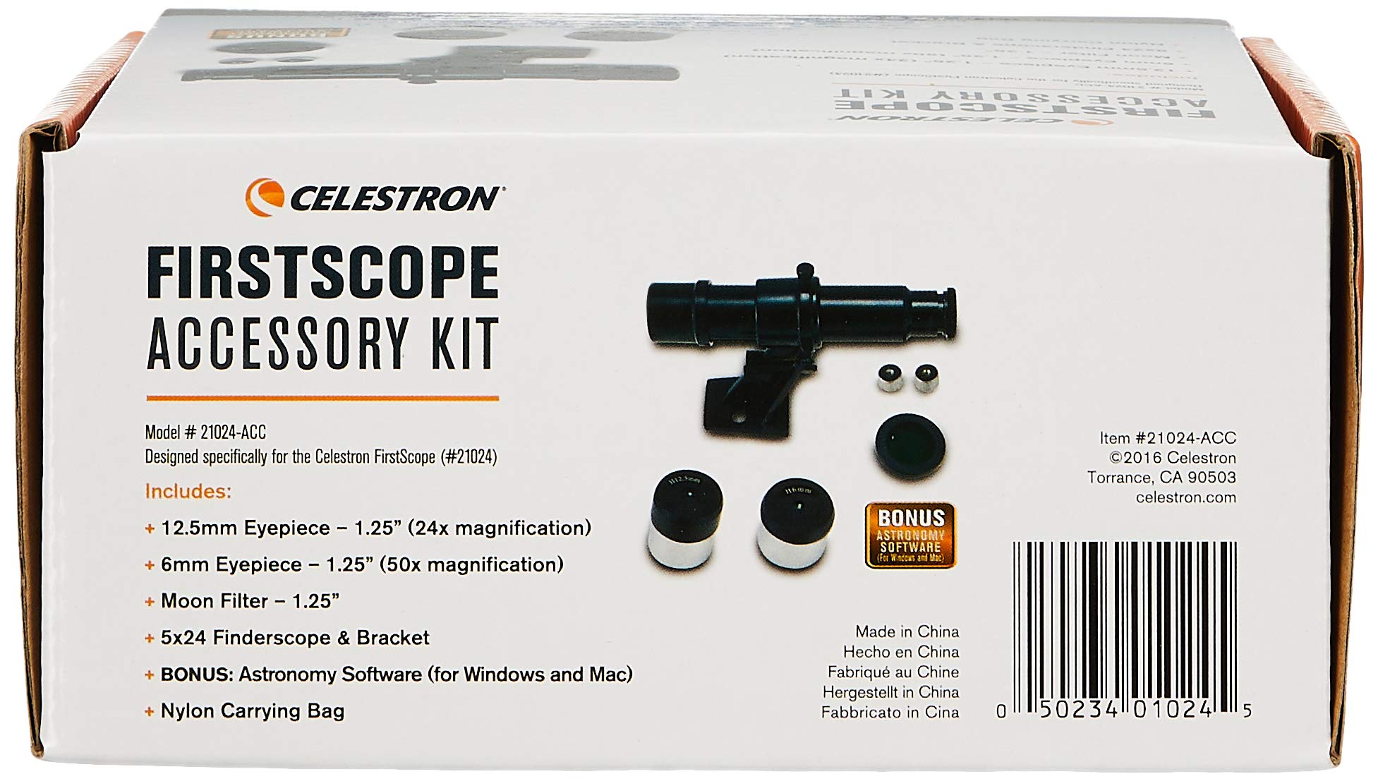 Celestron 21024 Acc Firstscope Accessory Kit (Black)